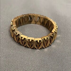J. Crew Gold Geometric Bracelet